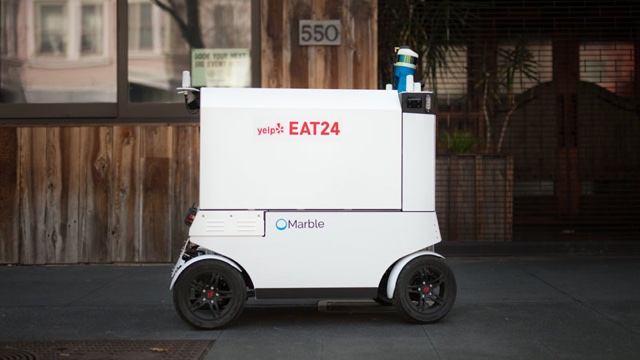 【記事】Yelpがサンフランシスコでロボットによるフードデリバリーを開始